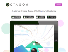 Tablet Screenshot of octagongame.com